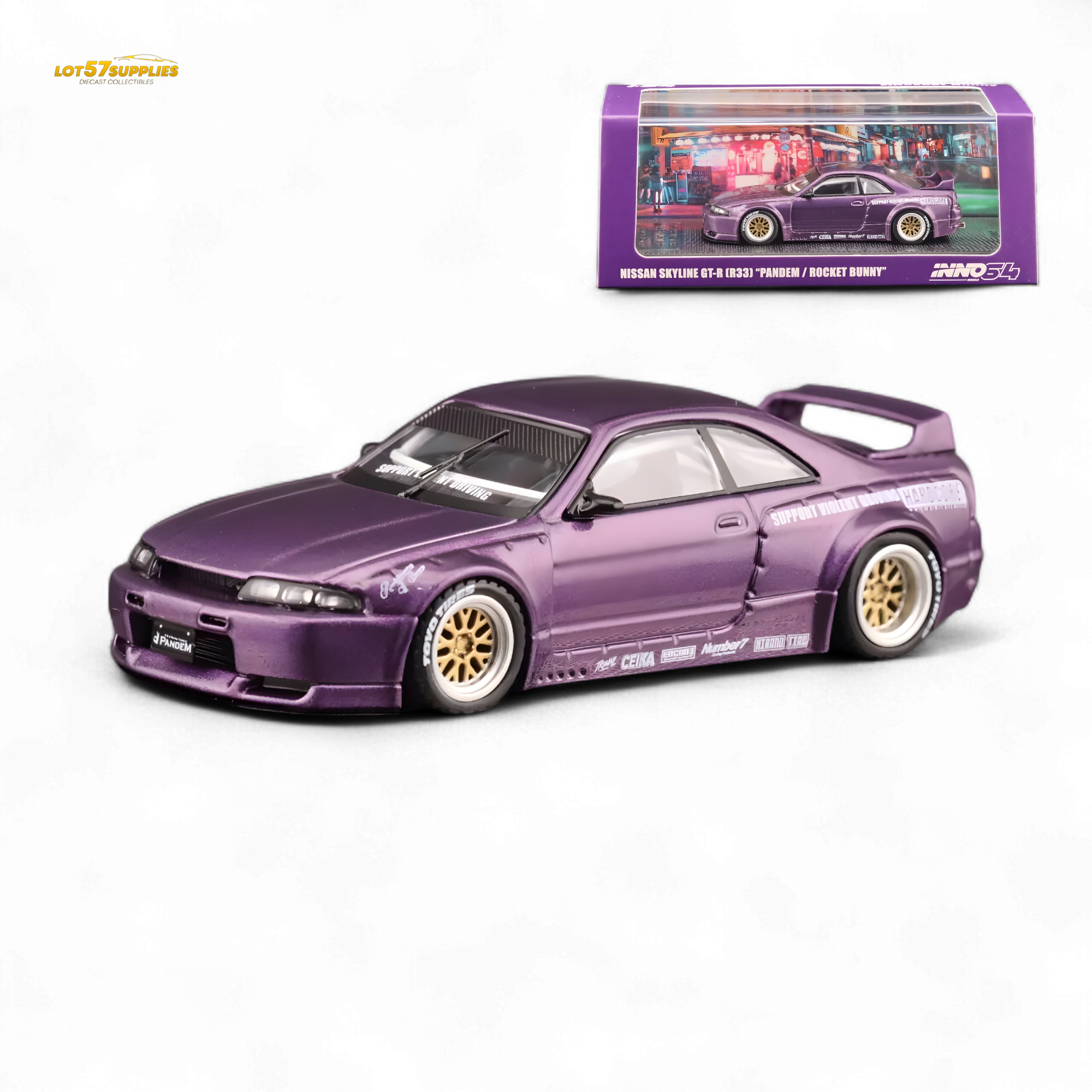Inno64 NISSAN SKYLINE GT-R (R33) 