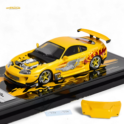 YM Model Toyota Supra JZA80 Paul Walker Tribute 1:64