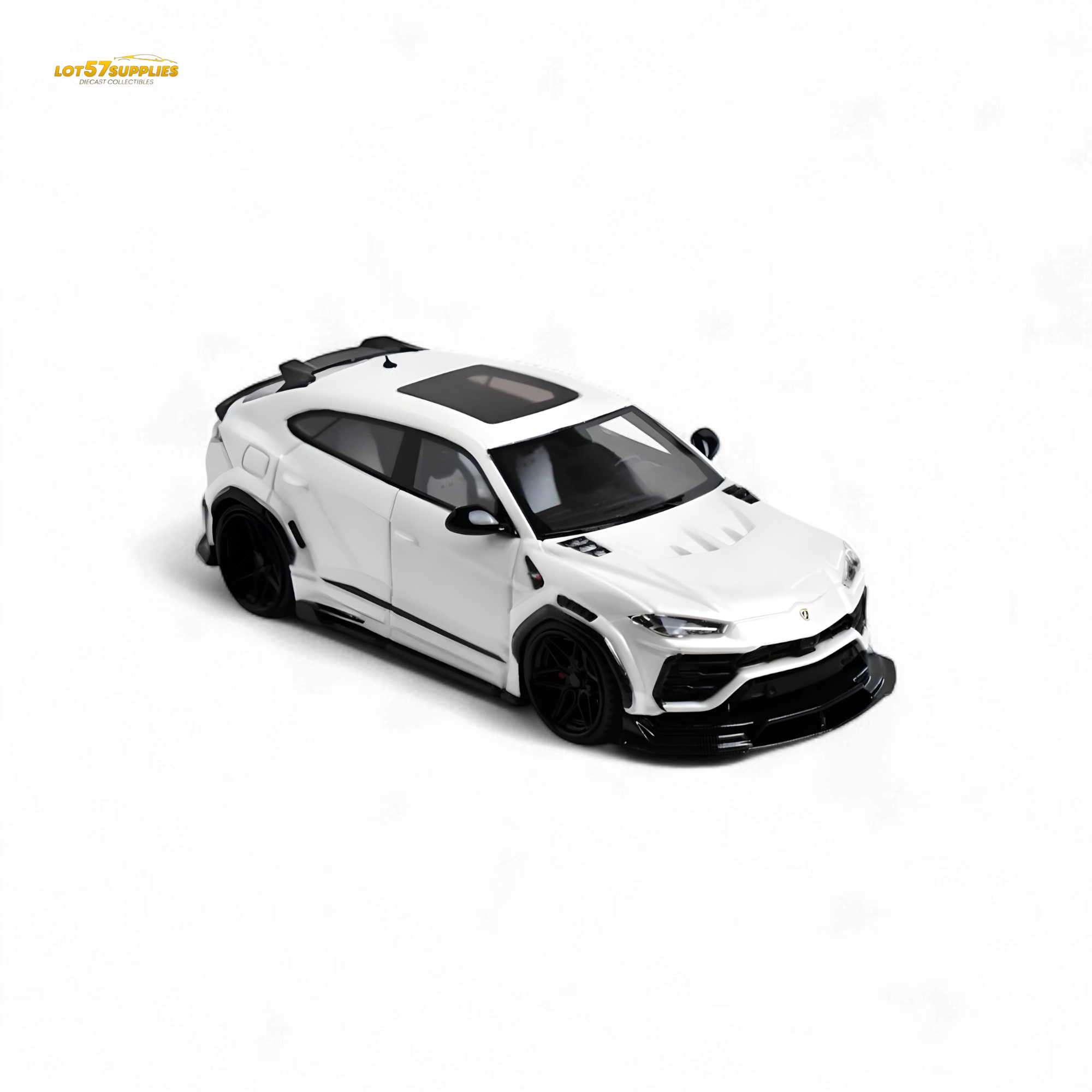 Flame Lamborghini Urus LBWK Bianco Icarus White Resin 1:64 (ONLINE ORDER ONLY)