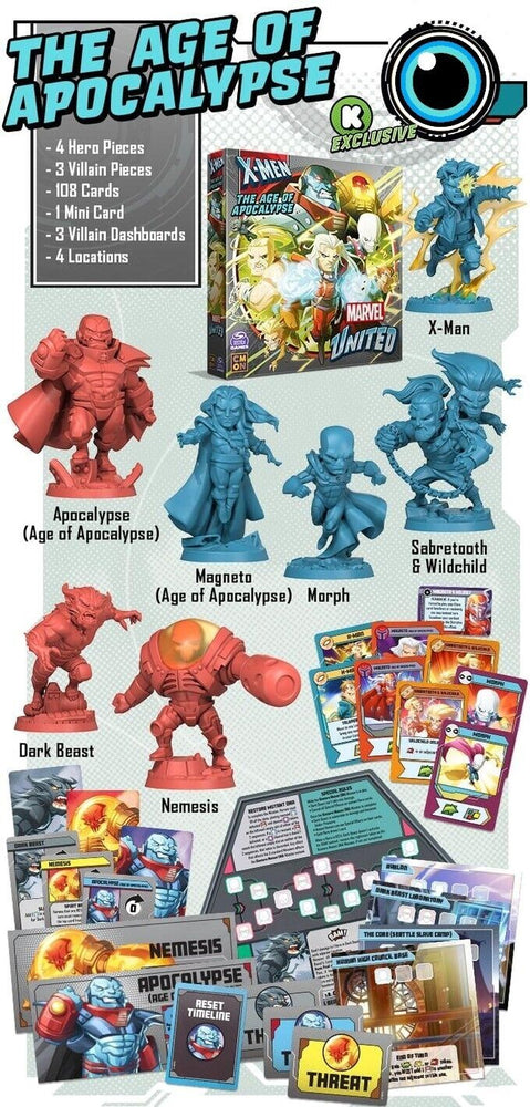 Marvel United: Multiverse X-Men - The Age of Apocalypse (ONLINE ORDER ONLY)