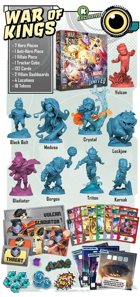 Marvel United: Multiverse War of Kings (ONLINE ORDER ONLY)