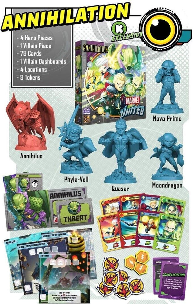 Marvel United: Multiverse Annihilation (ONLINE ORDER ONLY)