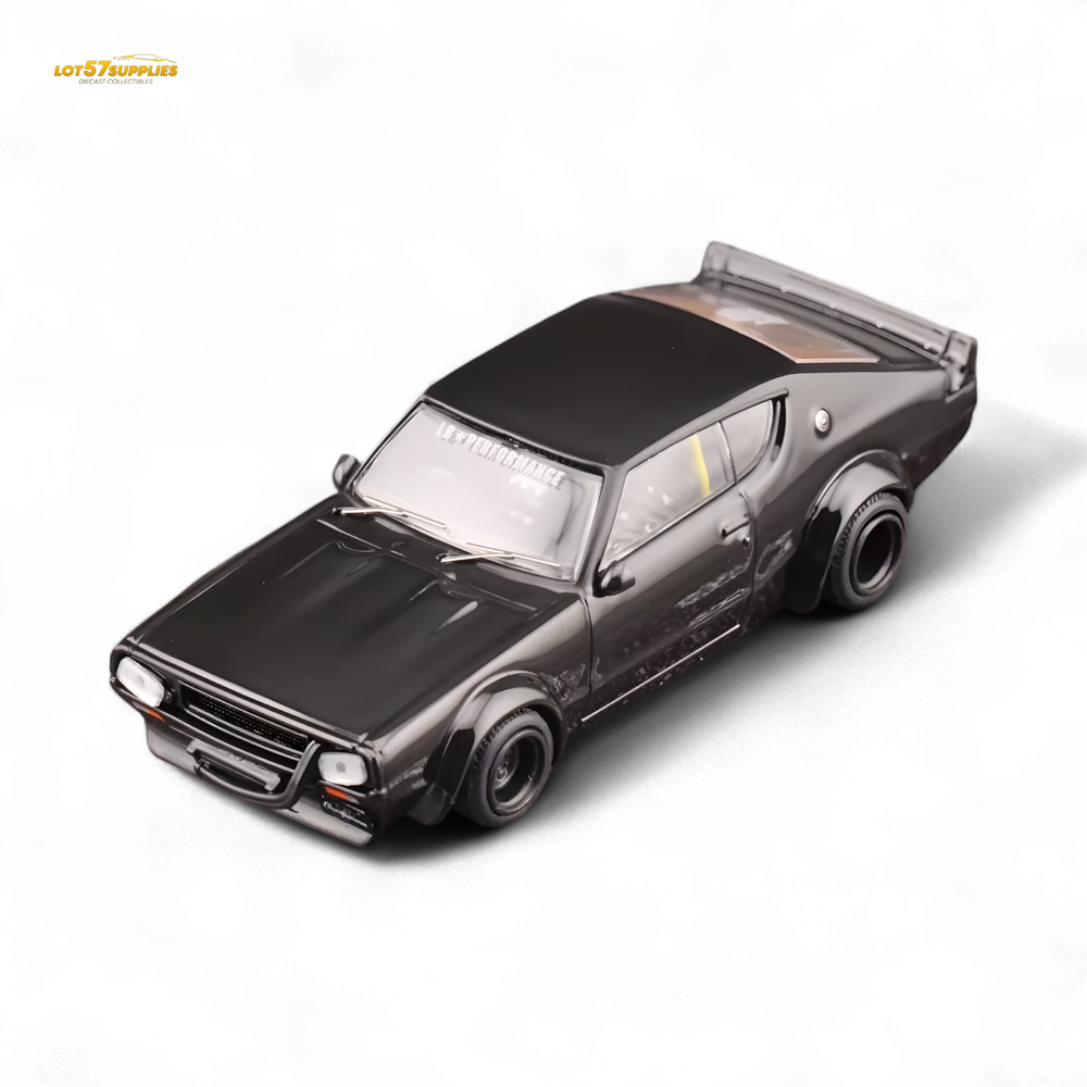 Inno64 Nissan Skyline 2000 GT-R KPGC110 KENMERI Black 1:64 (ONLINE ORDER ONLY)