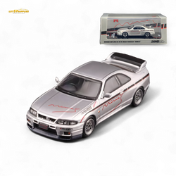 Inno64 NISSAN SKYLINE GR-R (R33) "Tuned by Mine's" Silver 1:64 (ONLINE ORDER ONLY)