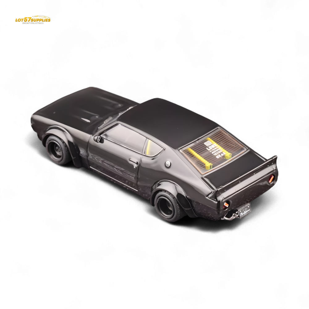 Inno64 Nissan Skyline 2000 GT-R KPGC110 KENMERI Black 1:64 (ONLINE ORDER ONLY)