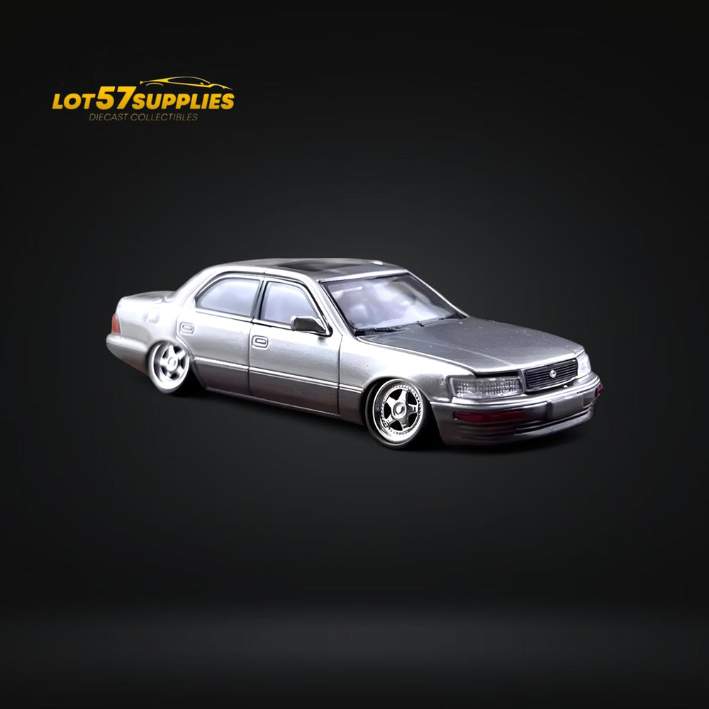 Fine works64 Lexus LS400 - Silver/Gray Double Stanced 1:64 (ONLINE ORDER ONLY)