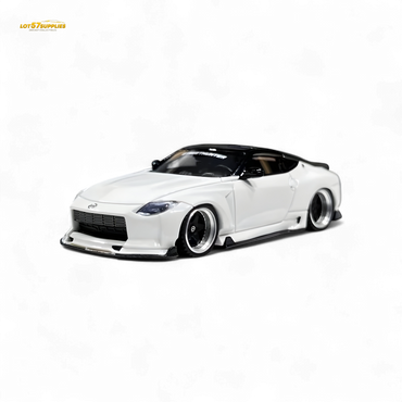 Error404 Nissan 400Z White Limited to 499 Units 1:64 Resin Model (ONLINE ORDER ONLY)