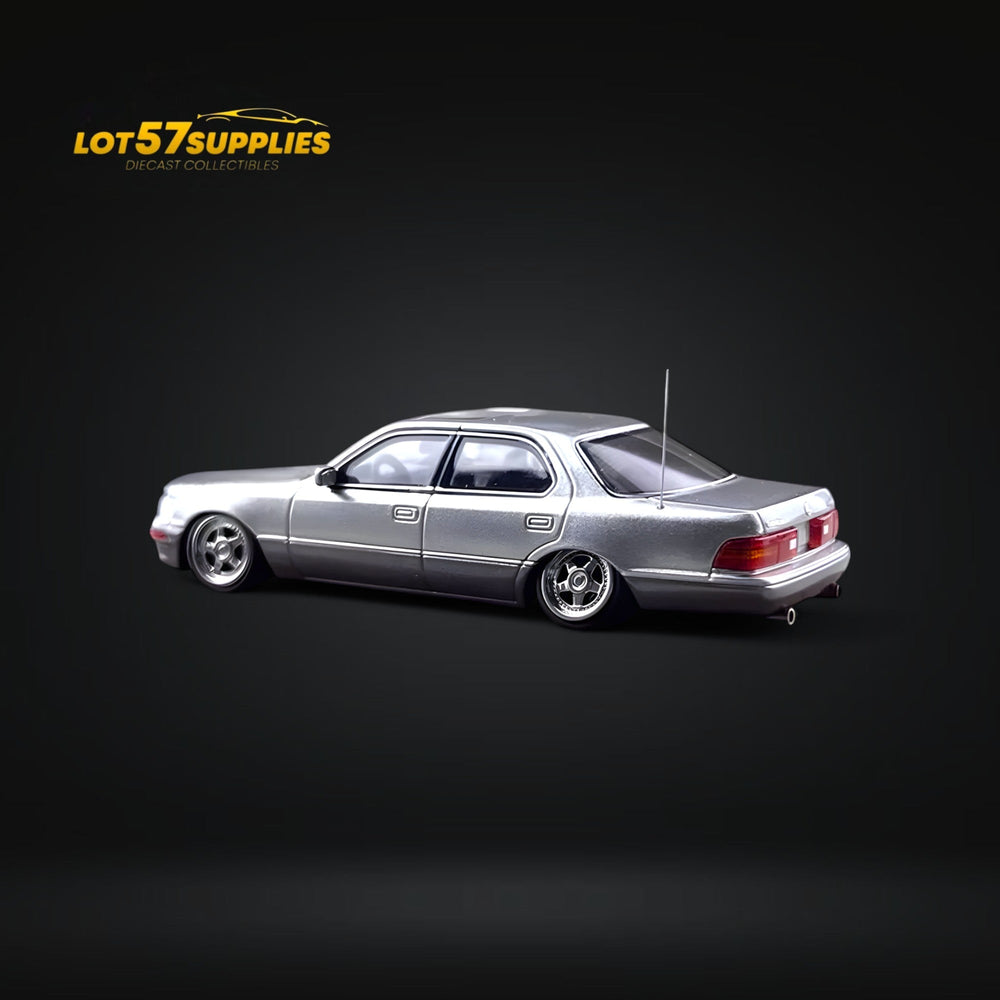 Fine works64 Lexus LS400 - Silver/Gray Double Stanced 1:64 (ONLINE ORDER ONLY)