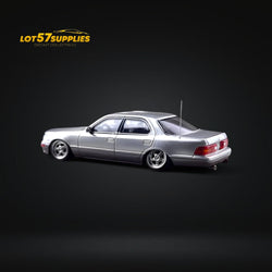 Fine works64 Lexus LS400 - Silver/Gray Double Stanced 1:64 (ONLINE ORDER ONLY)