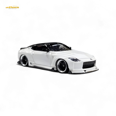 Error404 Nissan 400Z White Limited to 499 Units 1:64 Resin Model (ONLINE ORDER ONLY)