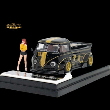 TPC Volkswagen T1 Pick Up JPS with Surfboards & Figure 1:64 (ONLINE ORDER ONLY)