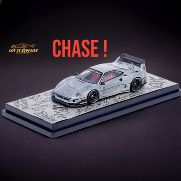Inno64 RAW CHASE Ferrari F40 LBWK HONG KONG TOYCAR SALON 2023 SPECIAL EDITION 1:64 (ONLINE ORDER ONLY)