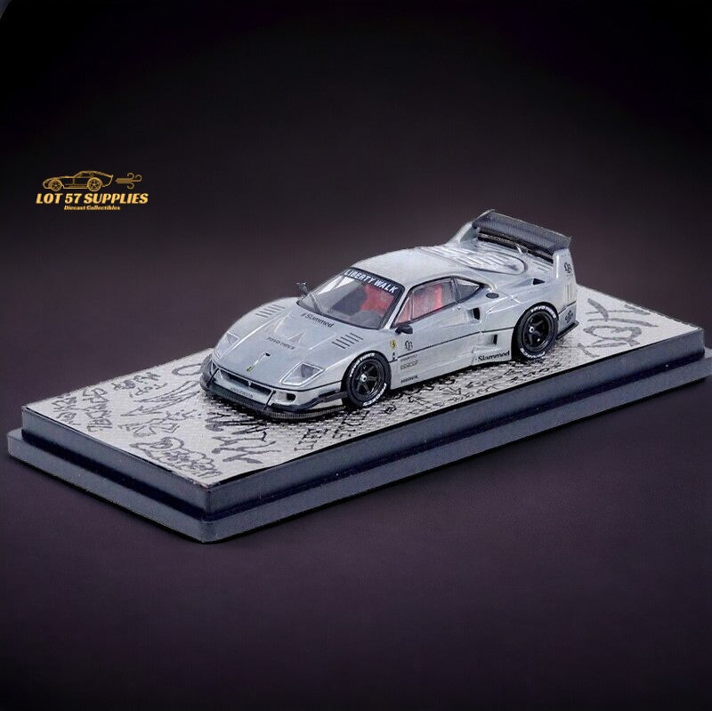Inno64 RAW CHASE Ferrari F40 LBWK HONG KONG TOYCAR SALON 2023 SPECIAL EDITION 1:64 (ONLINE ORDER ONLY)