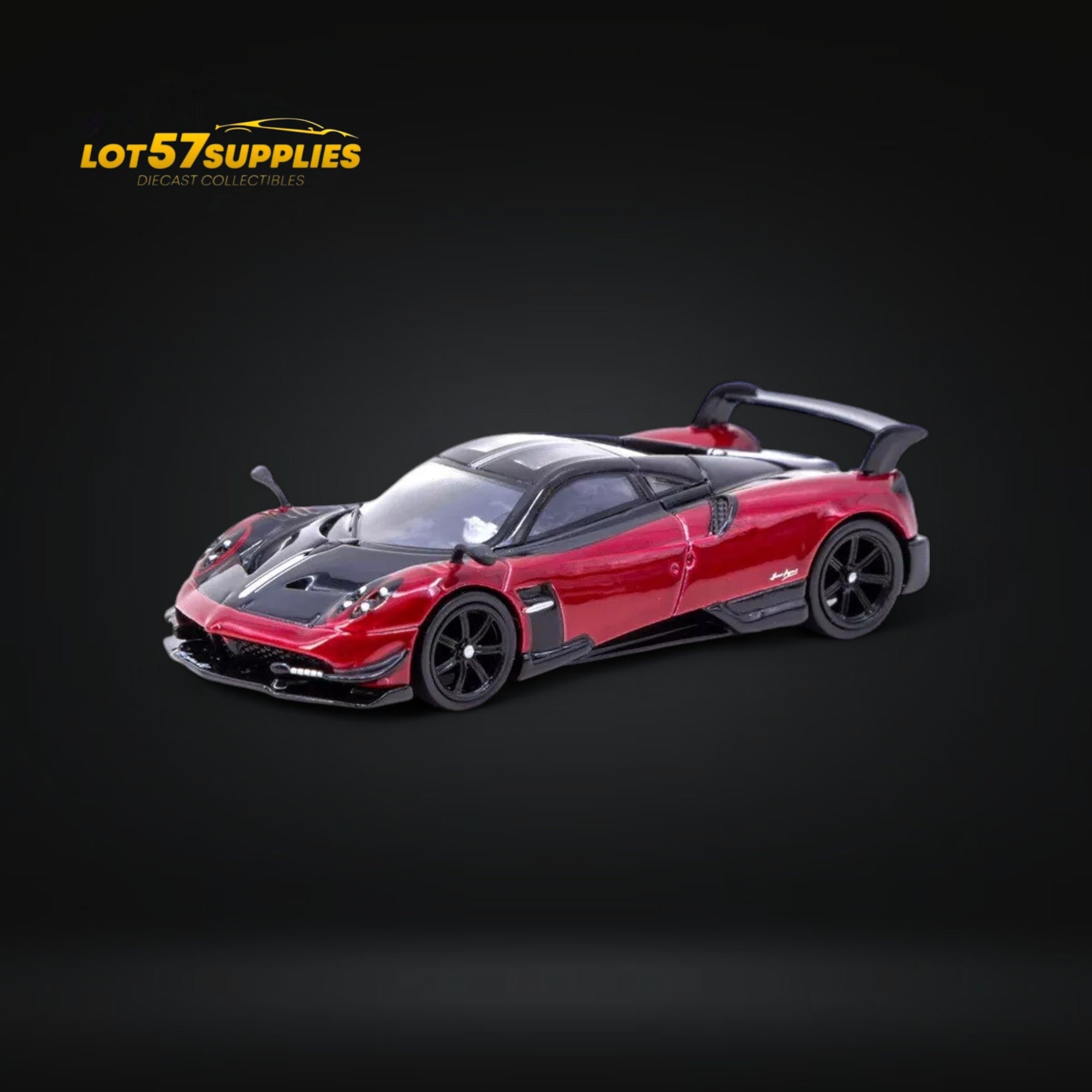 Tarmac Works Global64 Pagani Huayra BC Rosso Dubai 1:64 (ONLINE ORDER ONLY)