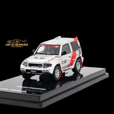 Inno64 Mitsubishi Pajero Evolution "RALLIART" in Silver 1:64 IN64-EVOP-RAWSIL (ONLINE ORDER ONLY)