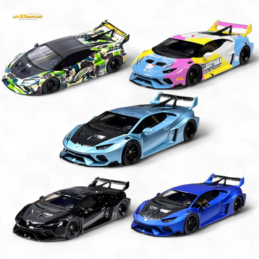 (Pre-order) Flame Huracan LP610-4 LWBK WideBody Resin - 1:64 (ONLINE ORDER ONLY)