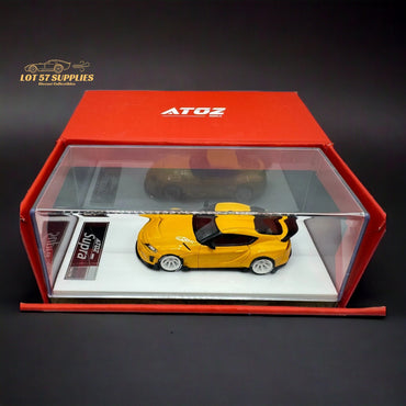 ATOZ Toyota Supra GR in Yellow 1:64 Resin model (ONLINE ORDER ONLY)