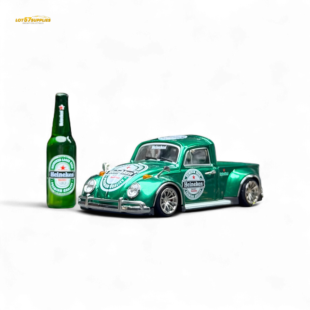 (Pre-Order) Liberty 64 Beetle Pickup - H E I N E K E N Livery 1:64 (Online Order Only)