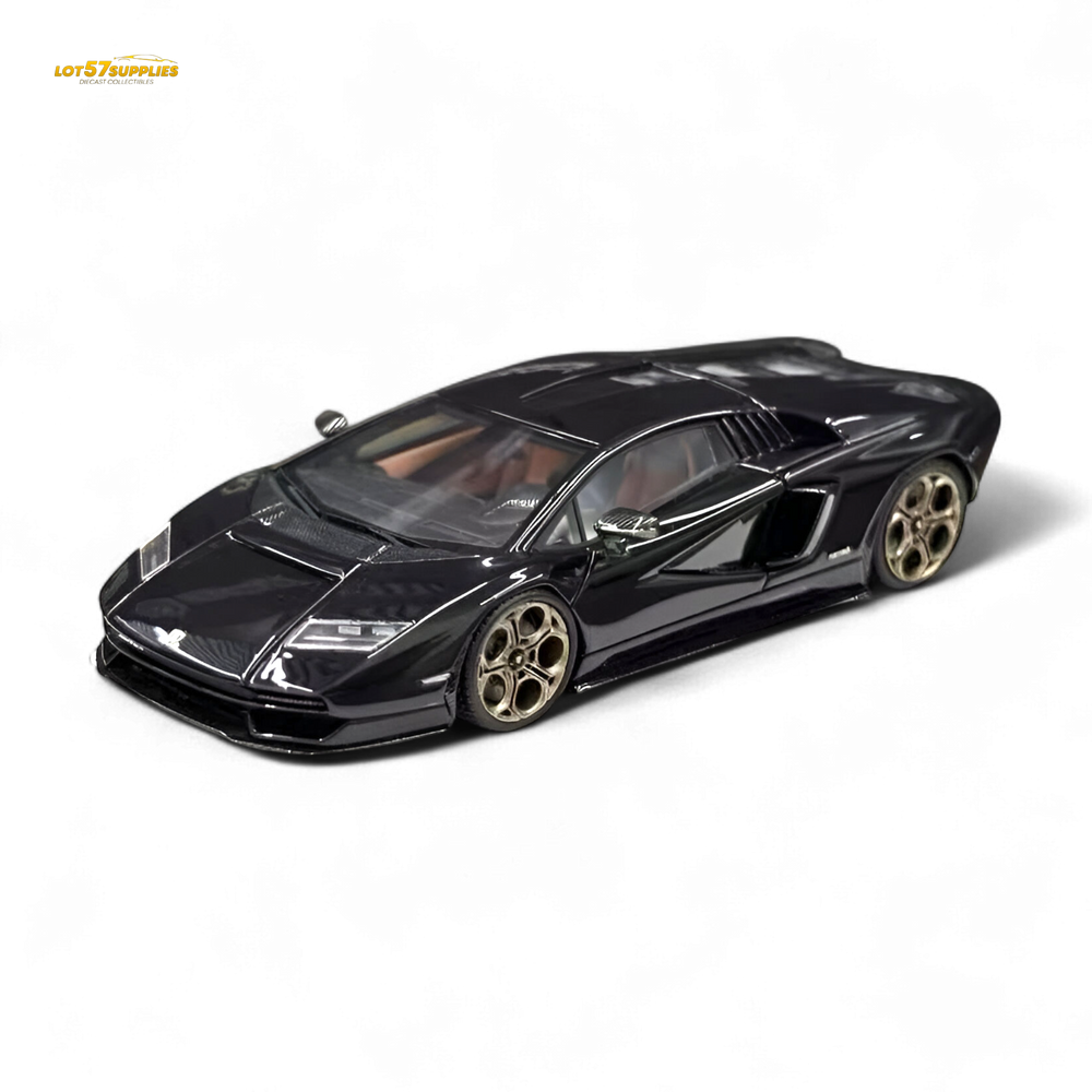 Fuelme Model NEO COUNTACH LPI 800-4 NERO MAIA BLACK 1:64 Resin (ONLINE ORDER ONLY)
