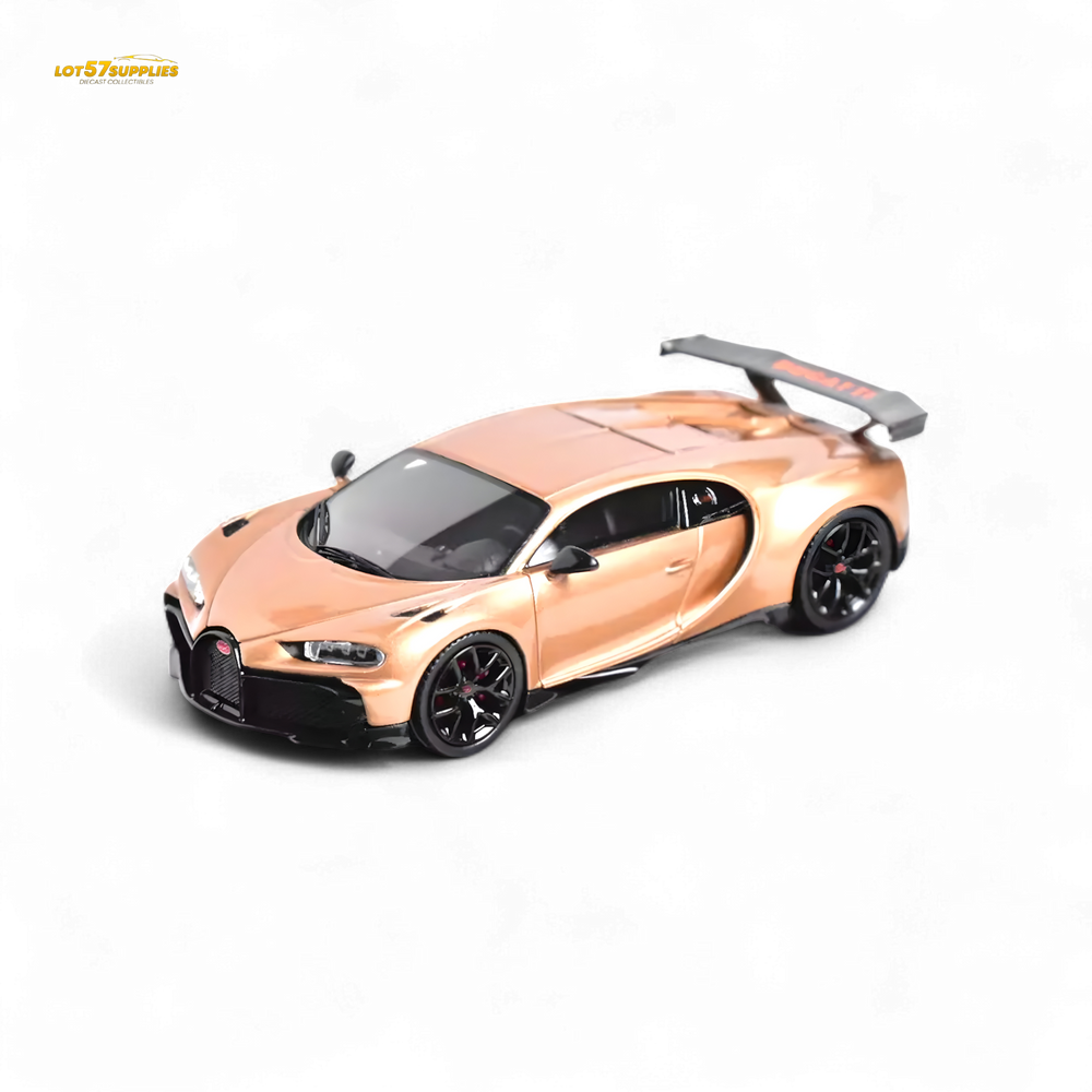 YM Model Bugatti Chiron PUR SPORT in Fantasy Rose Gold Limited to 299 Pcs 1:64 (ONLINE ORDER ONLY)