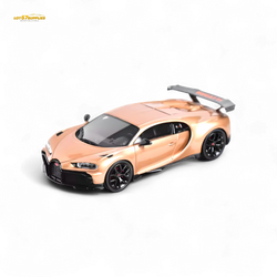 YM Model Bugatti Chiron PUR SPORT in Fantasy Rose Gold Limited to 299 Pcs 1:64 (ONLINE ORDER ONLY)