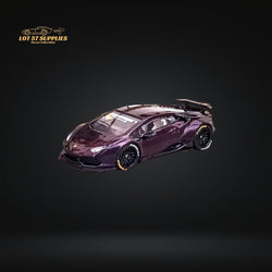 King Model Lamborghini Huracan LP610 LB 1.0 Purple Carbon Fiber 1:64 (ONLINE ORDER ONLY)