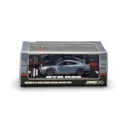INNO64 Nissan Skyline GT-R R35 Nismo Stealth Gray 1:64
