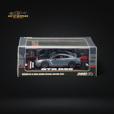 Inno64 Nissan Skyline GT-R R35 Nismo Stealth Gray 1:64 IN64-R35NSE-STGR (ONLINE ORDER ONLY)