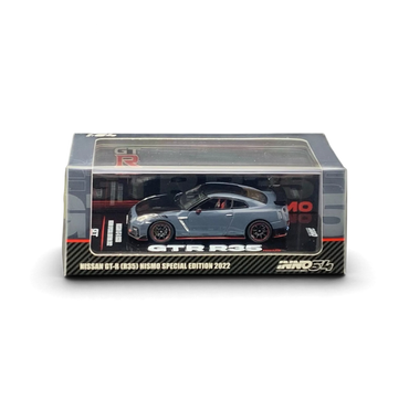 INNO64 Nissan Skyline GT-R R35 Nismo Stealth Gray 1:64