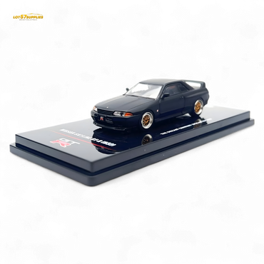 Inno64 Nissan Skyline GT-R R32 Matt Black "THE DIECAST COMPANY" Special Edition 1:64 IN64-R32-MB (ONLINE ORDER ONLY)