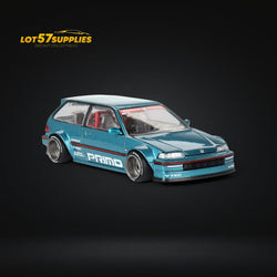Mini GT x Kaido House Honda Civic EF Tahitian Green V1 1:64 KHMG126 (ONLINE ORDER ONLY)