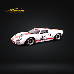 Zoom Ford GT40 MK1 White Gulf Livery #40 1:64 (ONLINE ORDER ONLY)