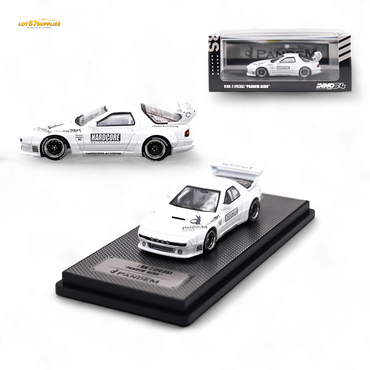 Inno64 MAZDA RX7 (FC3S) "PANDEM AERO" Hardcore Widebody Kit White 1:64 (ONLINE ORDER ONLY)