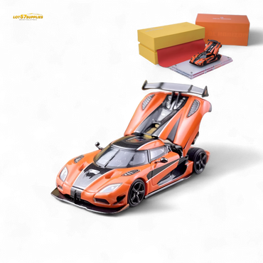Focal Horizon Agera RS Speed Edition - Orange - Openable 1:64 (ONLINE ORDER ONLY)