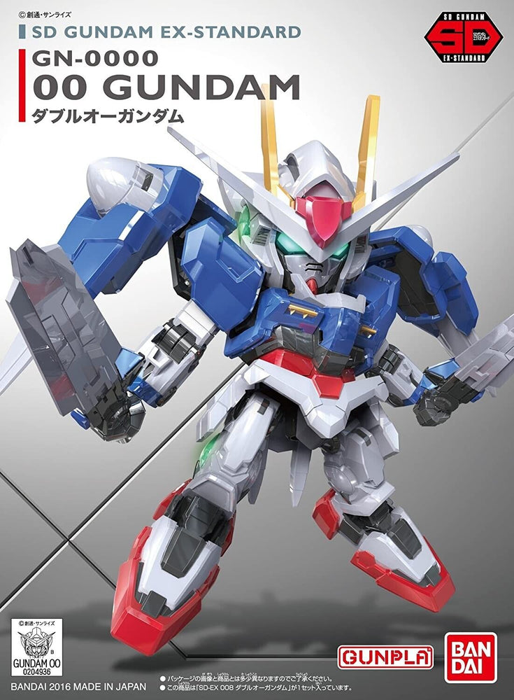 SD Gundam EX-Standard 00 Gundam Plastic Model