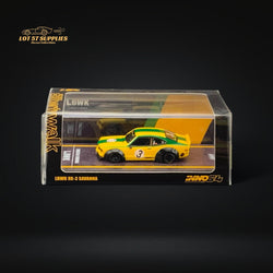 Inno64 Mazda RX-3 Savanna LBWK Yellow Green #3 1:64 IN64-LBWKRX3-01 (ONLINE ORDER ONLY)