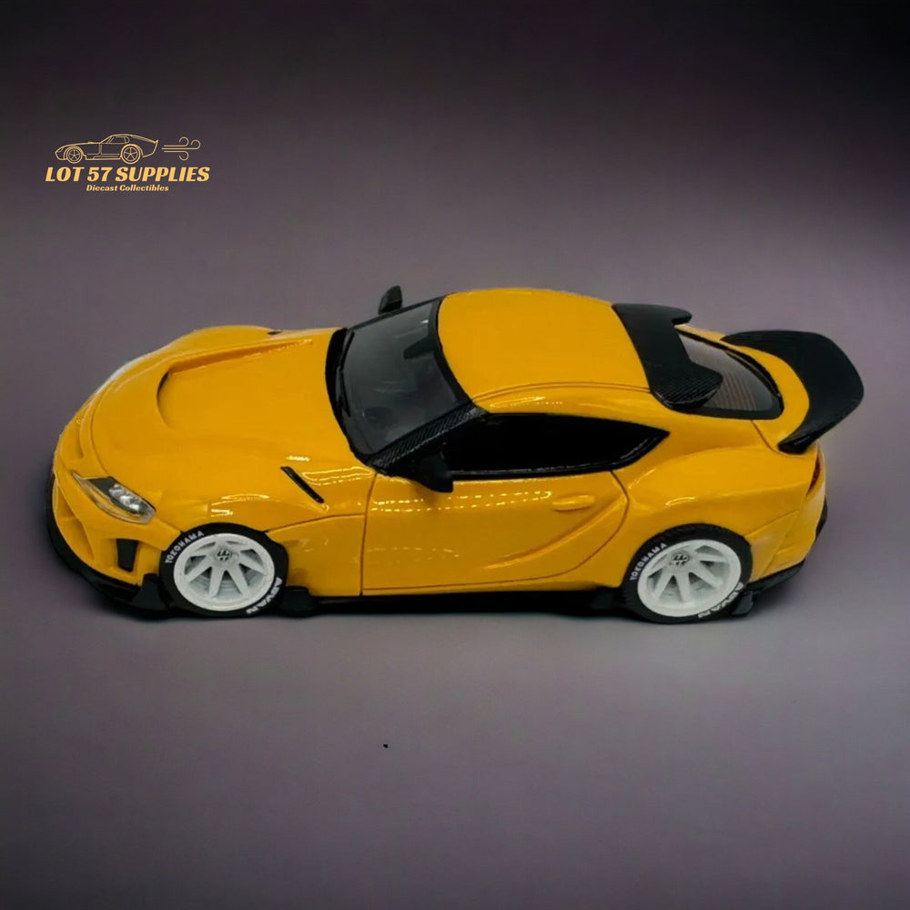 ATOZ Toyota Supra GR in Yellow 1:64 Resin model (ONLINE ORDER ONLY)