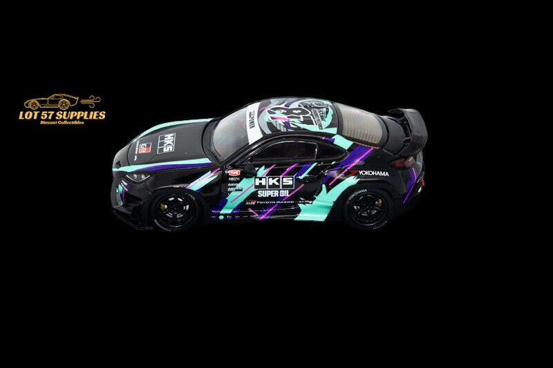 Fuji Toyota GR86 Rocket Bunny Pandem in HKS Livery 1:64 (ONLINE ORDER ONLY)