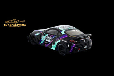 Fuji Toyota GR86 Rocket Bunny Pandem in HKS Livery 1:64 (ONLINE ORDER ONLY)
