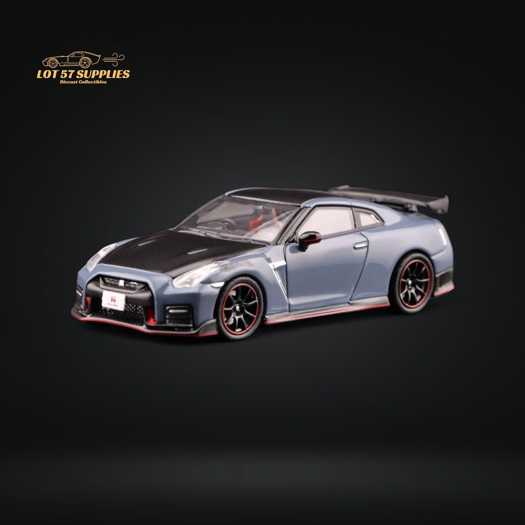 Inno64 Nissan Skyline GT-R R35 Nismo Stealth Gray 1:64 IN64-R35NSE-STGR (ONLINE ORDER ONLY)