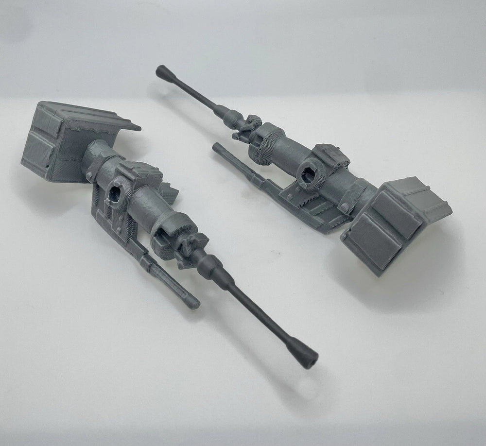 AT-AT Imperial Walker Side Gun Cannons (1981) | Vintage Star Wars Repro
