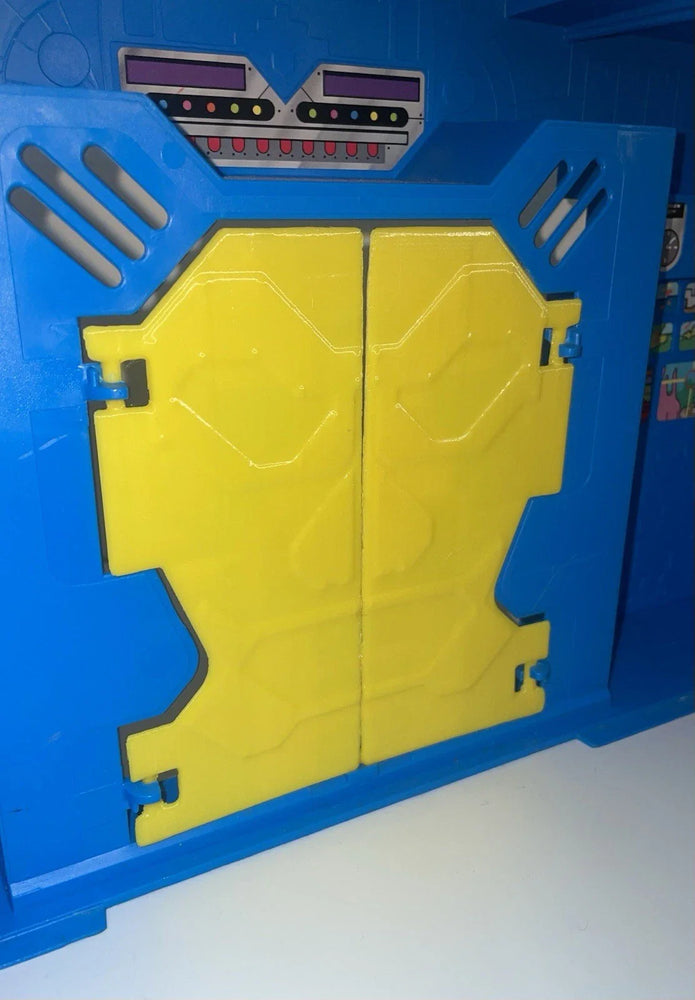 Kenner Super Powers Hall of Justice Playset Security Doors Set Repro Part 1984 (ONLINE ORDER ONLY)