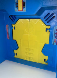 Kenner Super Powers Hall of Justice Playset Security Doors Set Repro Part 1984 (ONLINE ORDER ONLY)