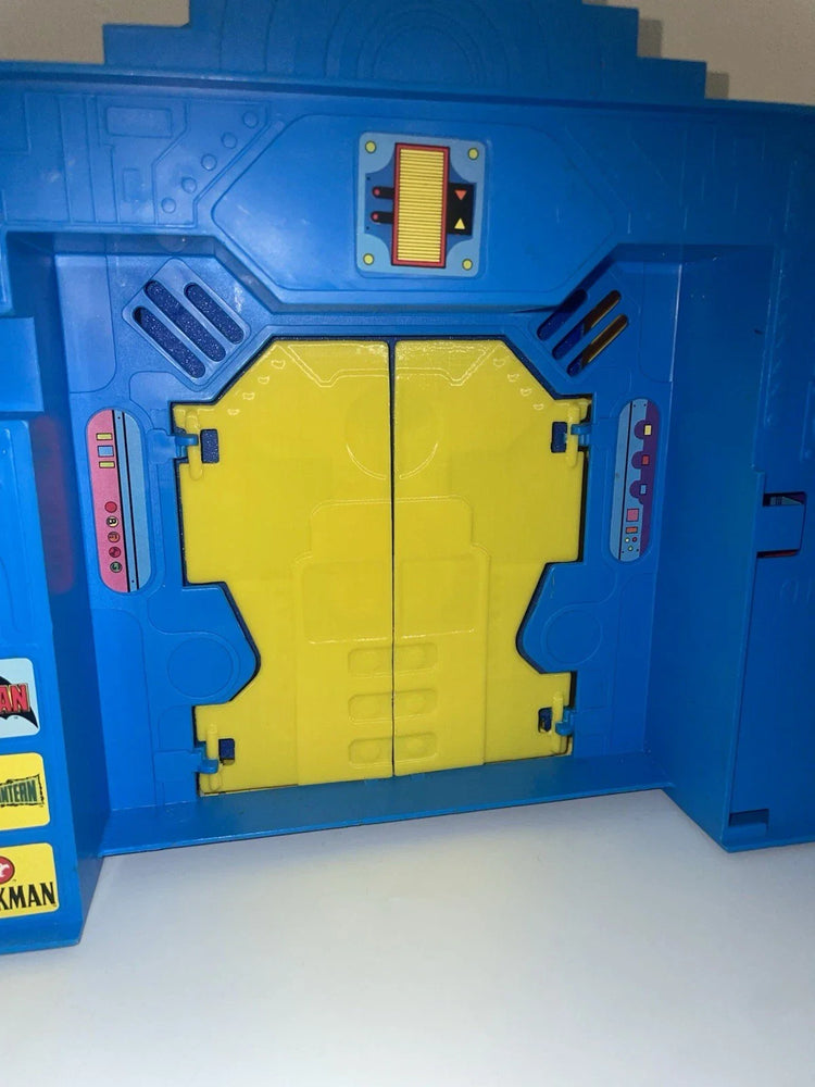 Kenner Super Powers Hall of Justice Playset Security Doors Set Repro Part 1984 (ONLINE ORDER ONLY)