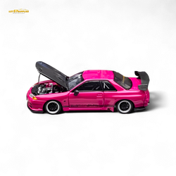 Focal Horizon Nissan Skyline GT-R R32 Top Secret Pink 1:64