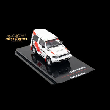 Inno64 Mitsubishi Pajero Evolution "RALLIART" in White 1:64 IN64-EVOP-RAWHI (ONLINE ORDER ONLY)