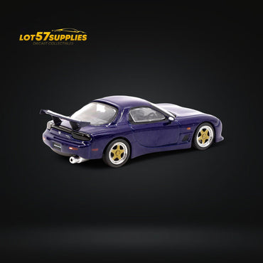Tarmac Works Global64 Mazda RX-7 (FD3S) Innocent Blue Mica 1:64 (ONLINE ORDER ONLY)