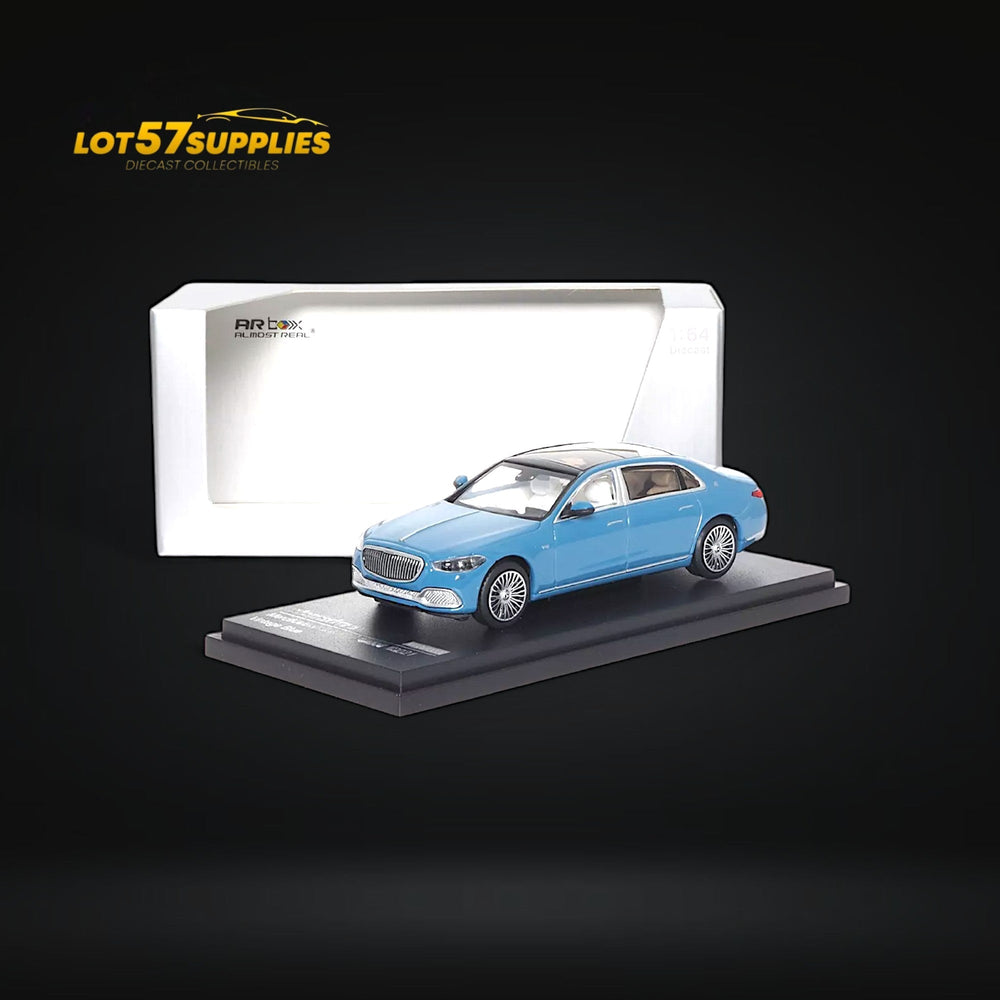 AR BOX 2021 Mercedes-Benz Maybach W223 Blue Licensed Product 1:64 (ONLINE ORDER ONLY)