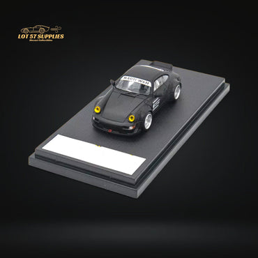 Mini Station Porsche RWB 964 Samurai Black Ordinary 1:64 (ONLINE ORDER ONLY)
