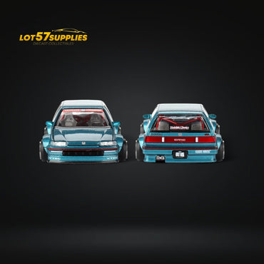 Mini GT x Kaido House Honda Civic EF Tahitian Green V1 1:64 KHMG126 (ONLINE ORDER ONLY)